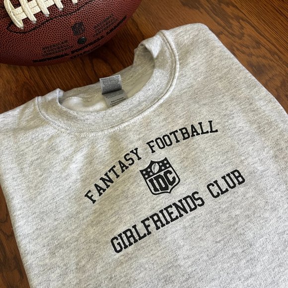 NWT Fantasy Football Girlfriends Club Crewneck Sweater - Picture 2 of 5